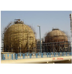 تنش زدایی مخزن کروی